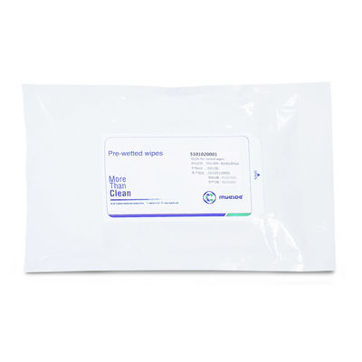Microfiber Industrial IPA Clean Room Wipes 20x20cm Saturated Wipes