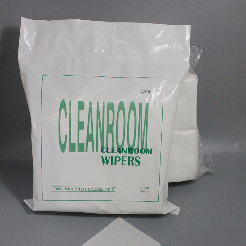 Industrial Lcd Screen Cleanroom Polyester Wipes 4x4 For Lab Cleaning