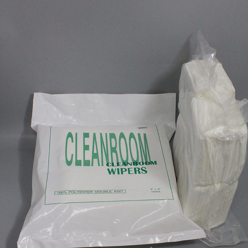 Industrial Lcd Screen Cleanroom Polyester Wipes 4x4 For Lab Cleaning