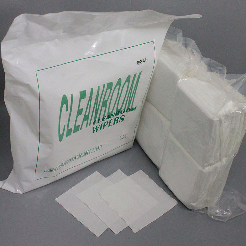 Industrial Lcd Screen Cleanroom Polyester Wipes 4x4 For Lab Cleaning