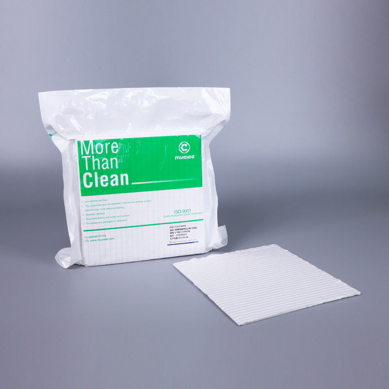 Sterile Cleanroom Wipes Silicone Free Microfiber Lint Free Dry Wiper