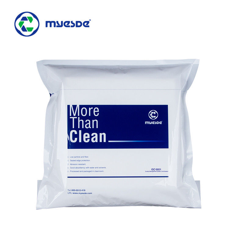 Lint Free Cleanroom Lcd Cleaning Wipes Disposable 9x9 Class 100 Polyester