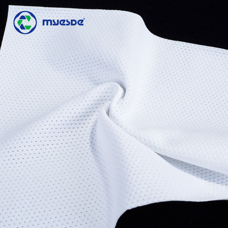 Laser Cut Cleanroom Polyester Wipes 9 Inch With Customised Logo