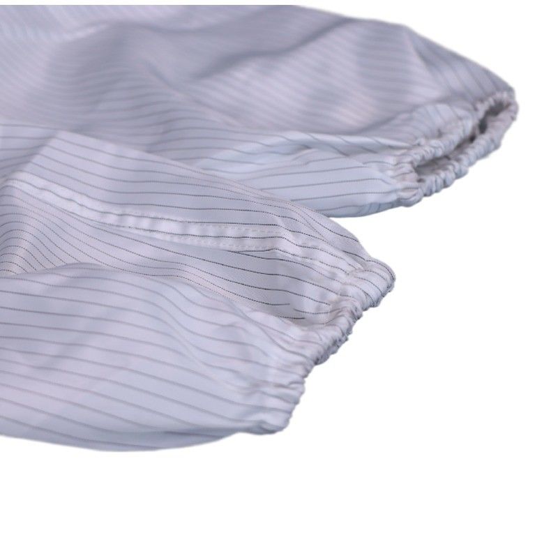 0.5cm Stripe Blue Esd Antistatic Sleeve For Cleanroom Lint Free