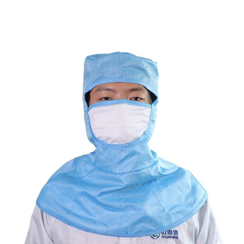 Cleanroom Cap Lint Free Polyester Clean Room Anti Static ESD Cap For Workwear