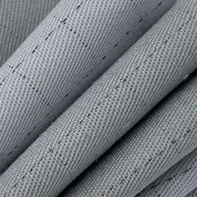 Twill Stripe Style Antistatic ESD Fabrics For Industry Clothing