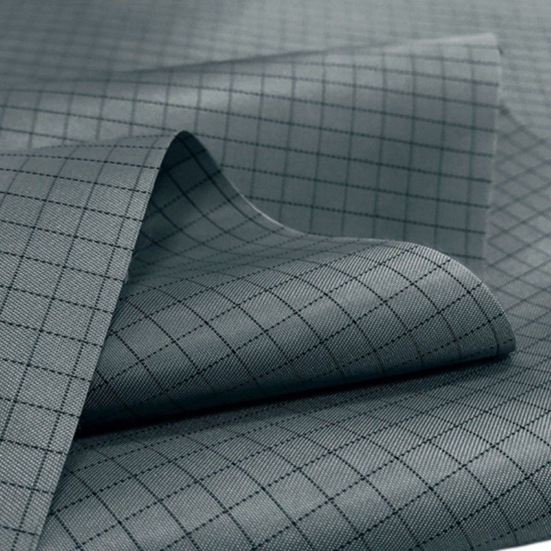 TC TC 65/35 Lightweight Drill Washable Antistatic Fabric For Cleanroom