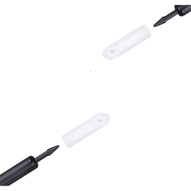 Foam Head Detailing Swabs Absorb Liquid And Remove Liquid Cleaning Swab Black PP Stick PU Cleaning Swab Foam Solvent