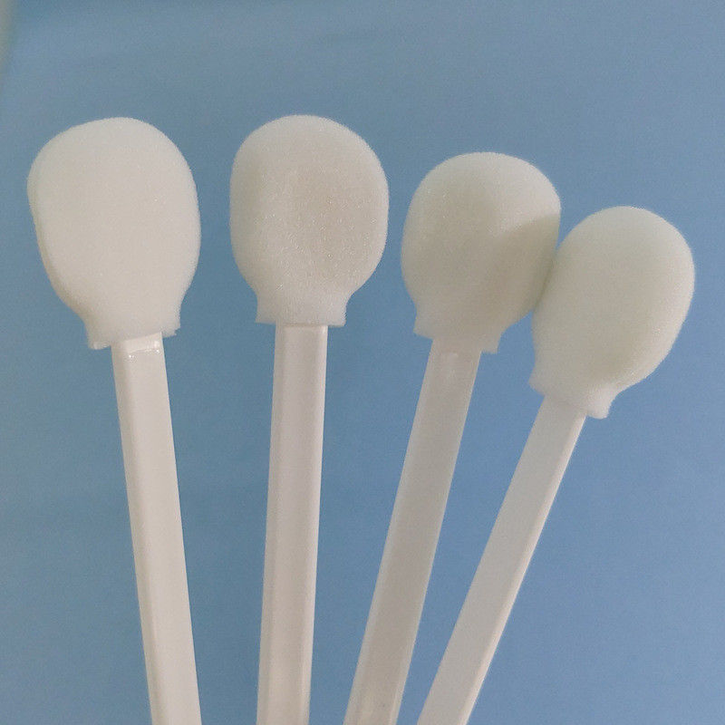 Lint Free ESD Round Lollipop Sponge Tip Cleanroom Foam Swab For Industrial Use