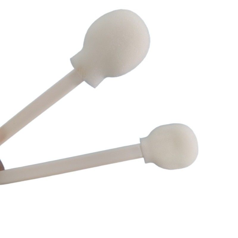 Solvent Cleaning Round Cleanroom Swabs FS708 100ppi Foam Tipped Swabs