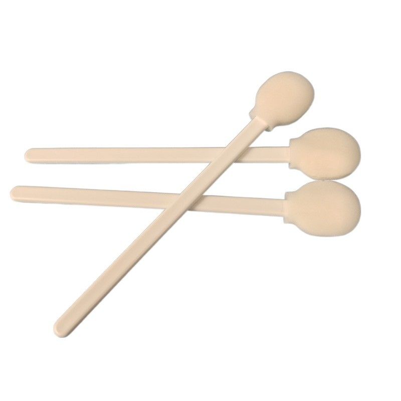 Solvent Cleaning Round Cleanroom Swabs FS708 100ppi Foam Tipped Swabs