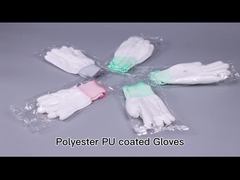 O ESD sem fiapos cortou o ajuste condutor resistente da palma do plutônio da fibra do carbono das luvas 13gsm