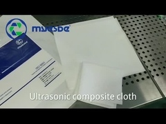 A sala de limpeza 1009 descartável limpa 9x9 as limpezas 1000 da sala de limpeza da classe de 2 dobras