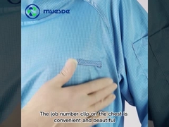 Vestuários do quarto desinfetado